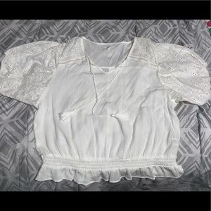 Maurice’s White Blouse